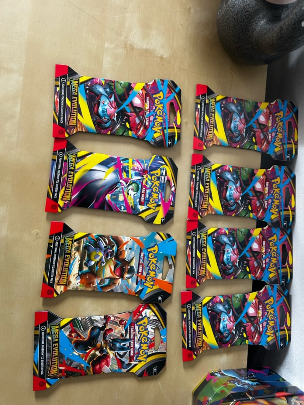 10 Pokémon Mega Evolution Booster‎ Packs - Multicolor - Picture 2 of 5